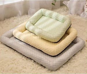 Factory Summer Dog <b>Bed</b> Cat Pet Cooling <b>Beds</b> Mat Anti-Slip Sleeping Dog Cooling Mat Puppies Washable Breathable Pet Cooling <b>Beds</b> - Product Image 6