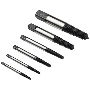 Alta qualità 6 pezzi estrattori a vite smontatori centro punte da trapano <span class=keywords><strong>Set</strong></span> per viti danneggiate rotte perni - Product Image 5