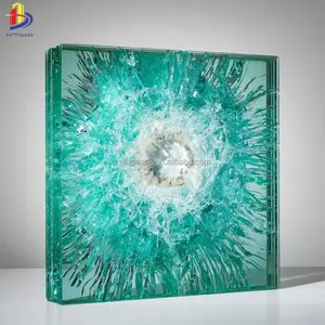 High Security Level Bullet Resistant Bulletproof Laminated Safe Glass For Car Bank Counter Window