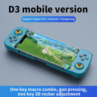 Venta al por mayor inalámbrico BT Gamepad estiramiento Gaming Joystick Smartphone Game Controllers para teléfono móvil Joystick Game Controller