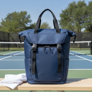 Sac de transport pour pickleball, capacité 2 raquettes, en nylon imperméable, logo personnalisé, vente en gros, sac de sport pour tennis et padel - Product Image 3