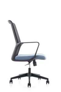 Hot Sale Mesh Wheeless Staff Swivel Office Student Chair With Fixed Armrest - Product Image 6