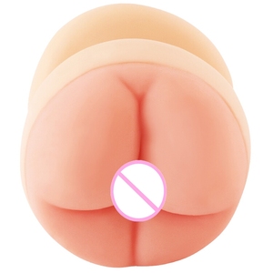 ของเล่นทางเพศแบบสอดใส่ TPE รูปทรงก้นใหญ่ พร้อมระบบสั่นสะเทือน - Product Image 4