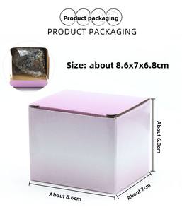 Ornamento piramidale a sfera di cristallo naturale da 2.36 pollici e resina epossidica avvolto in pietre schiacciate anello in acciaio e quarzo ornamento della torre domestica - Product Image 6