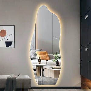 <span class=keywords><strong>Specchio</strong></span> <span class=keywords><strong>da</strong></span> terra a figura intera con illuminazione a LED, grande, in vetro, <span class=keywords><strong>da</strong></span> appendere o montare, per <span class=keywords><strong>soggiorno</strong></span> - Fornitura diretta dalla fabbrica - Product Image 3