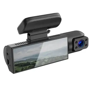 Oem של יצרן המכונית cam gps wifi מצלמה כפולה <span class=keywords><strong>dvr</strong></span> 720p סקירה ברזולוציה מול מצלמה כפולה wifi מכונית מצלמה כפולה - Product Image 2