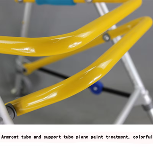 Déambulateur de rééducation pour enfants à prix d'usine, cadre de marche pour la récupération des fractures, aide à la marche avec siège, certifié CE - Product Image 3