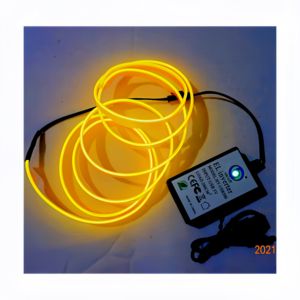 Cable EL de 2.3mm de Una Sola Capa, Que Se Puede Coser <span class=keywords><strong>o</strong></span> Incrustar, Apto para Asientos de Auto/Sudaderas/Ropa - Product Image 5