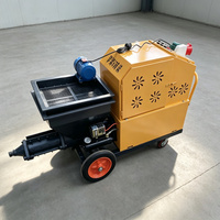 Nouvelle machine à plâtrer automatique avec système de contrôle intelligent pour les projets de construction commerciale