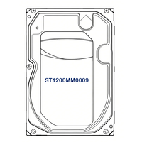 NOUVEAU Disque Dur d'Entreprise ST1200MM0009 1,2 To 10000 tr/min 128 Mo Cache SAS 12 Gbit/s 2,5 pouces 15 mm 512n pour Serveur