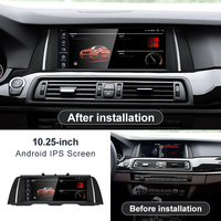 STWEI MTK8581, Unidad Principal para Auto con Pantalla de 10.25 Pulgadas, DSP, CarPlay, AUTO 4G, Android 14, GPS, Estéreo, Multimedia, para BMW F10 F11, Bluetooth, CIC, 1 Año de Garantía