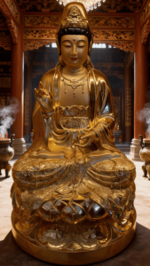 Tapınak ve budist salonu dekorasyon bronz Shakyamuni buda heykeli bakır buda heykel - Product Image 5