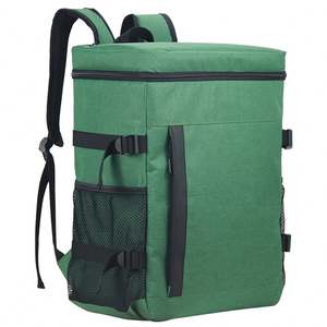 OEM Custom Fashion Insulated 25L <b>Backpack</b> <b>Cooler</b> Bag 600D Oxford Waterproof Large Capacity Outdoor Camping Lunch - Product Image 4