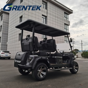 รถกอล์ฟไฟฟ้าลิเธียม GRENTEK รุ่นหรู 4 ที่นั่ง 72V พร้อมมอเตอร์ 5000W ระยะทางวิ่ง 90 กม. ปรับแต่งได้สำหรับการล่าสัตว์และการใช้งานบนถนนที่ไม่เป็นทางหลวง - Product Image 6