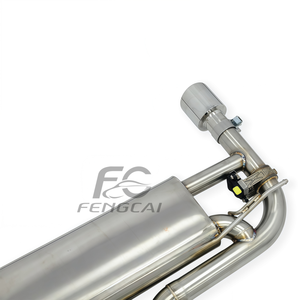 Échappement Valvetronic Catback SS304 pour Volkswagen Golf MK8 GTi 2.0T, tuyaux d'échappement, silencieux avec contrôleur, amélioration acoustique - Product Image 3
