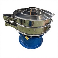 304 Zwei-Etagen-Tabaksiebmaschine Mechanischer Automatischer Kreisvibrator Mechanisches Sieb Schüttelmaschine