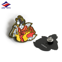 China de fábrica de Metal lindo Pines de esmalte de Color cambiante pines encantadora de esmalte placa que hace la máquina