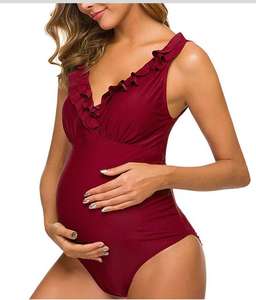 <span class=keywords><strong>Maillot</strong></span> <span class=keywords><strong>de</strong></span> <span class=keywords><strong>bain</strong></span> <span class=keywords><strong>de</strong></span> maternité à volants d'été <span class=keywords><strong>Maillot</strong></span> <span class=keywords><strong>de</strong></span> <span class=keywords><strong>bain</strong></span> <span class=keywords><strong>de</strong></span> <span class=keywords><strong>grossesse</strong></span> une pièce à col en V <span class=keywords><strong>Maillot</strong></span> <span class=keywords><strong>de</strong></span> <span class=keywords><strong>bain</strong></span> à lacets Monokini Push Up - Product Image 1