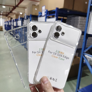 Fundas Transparentes para Teléfono Celular <span class=keywords><strong>de</strong></span> 2.0mm para <span class=keywords><strong>Samsung</strong></span> S26 Ultra S26 Pro S26 Edge, Cubierta Transparente <span class=keywords><strong>de</strong></span> TPU <span class=keywords><strong>a</strong></span> Prueba <span class=keywords><strong>de</strong></span> Golpes, <span class=keywords><strong>Precio</strong></span> <span class=keywords><strong>de</strong></span> Fábrica - Product Image 5