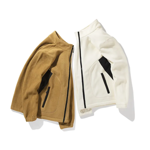 Breathable Fabric Anti-<strong>Pilling</strong> Anti-Static Wear-Resistant Bonded Polar Fleece Mens <strong>Jacket</strong> Breathable Material <strong>Jacket</strong> - Product Image 5
