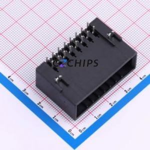 DL3810-16AW Automotive Connector Bent Lead Through Hole,P=3.81mm Connector Automotive Connector Socket 16P 3.81mm 2 - Product Image 1