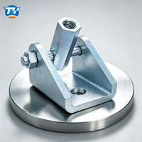 Support tournant à tige filetée UTT1002, fixation anti-oscillation, support sismique, construction en acier au carbone électrogalvanisé, raccord mécanique