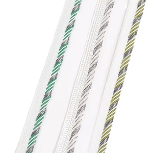 Lacet réfléchissant coloré à haute visibilité, bande réfléchissante arc-en-ciel, polyester vert/orange, lacet réfléchissant Yeezy - Product Image 1