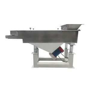 2023 New Industrial Silica Sand Square Linear Vibrating Screen Vibro Sifter Compost Sieving Machine