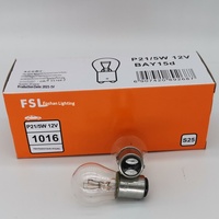 Ampoule de frein universelle Foshan Lighting FSL P21/5W S25 12V 24V 1016 2412 à broches haute et basse pour feux de freinage de voiture, ajustement standard