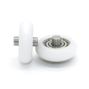 Poulies à roulement à billes revêtues de plastique S605ZZ, roues de guidage pour portes de meubles, fenêtres, portes coulissantes, petits rouleaux, directement de l'usine - Product Image 5