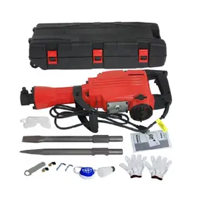 Heavy Duty Electric Demolition Jack Hammer Concrete Breaker Power Tool Kit