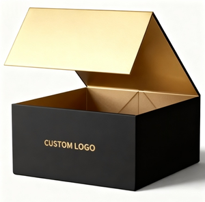 Book Shape <b>Square</b> High-End Rigid Box with Custom Logo Magnet Closure for Perfume Packaging - Product Image 3
