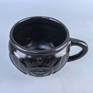 블랙 세라믹 마녀 컵 501ml-600ml 용량 선물 상자 포장 손잡이 만화 패턴 AB급 품질 할로윈 모던 - Product Image 2