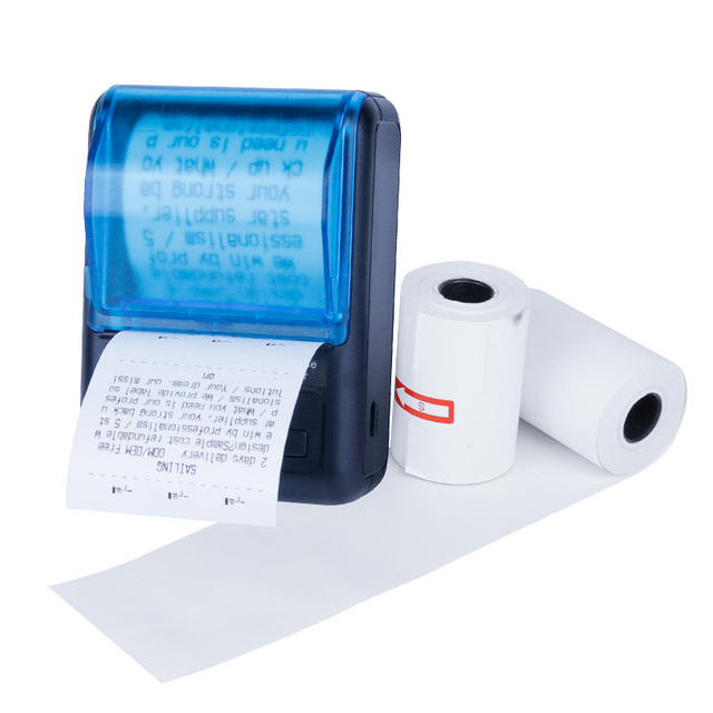 Thermal Label Printer 40*30 Desktop Barcode Shipping Label Waybill Printer