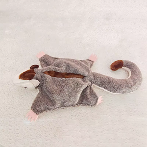 Lindo Peluche de Animal, Juguete de Peluche de Petauro del Azúcar, Muñeco de Ardilla Voladora, Imán para Refrigerador, Ideal como Regalo Navideño - Product Image 5