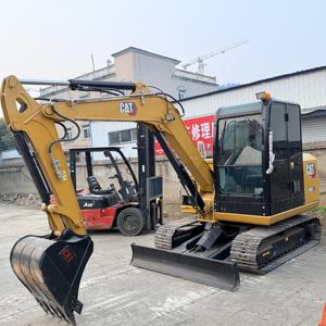 Excavadora Usada Caterpillar 306E2 de 6 Toneladas, Modelo 2022, Pocas Horas de Trabajo, Caja de Cambios, Motor, PLC, Precio Económico - Product Image 1