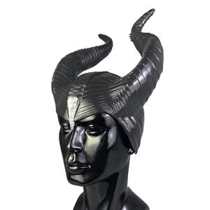 Masque <span class=keywords><strong>de</strong></span> sorcière diabolique en latex pour femmes, Halloween, Noël, fête costumée, cosplay, effrayant, drôle - Product Image 6