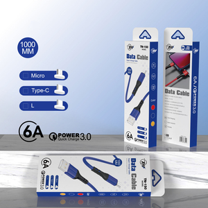 Cable de Carga Súper Rápida 6A Tipo C, Cable de Datos USB-C, Cable de Carga Rápida para Teléfono Móvil, Cable de Datos Tipo C para Huawei, Precio de Fábrica - Product Image 5