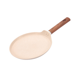 Sartén antiadherente multiusos para crepes con <span class=keywords><strong>mango</strong></span> de madera, Ideal para <span class=keywords><strong>Mango</strong></span> Banji, albóndigas de cerdo fritas, sándwiches, incluso para calentar la estufa - Product Image 2