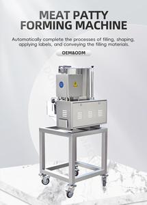 Machine à former des galettes de hamburger entièrement automatique - Machine à former des produits à base de viande de hamburger, utilisée pour l'industrie - Product Image 6