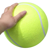 Taille 9.5 Pouces Balle De Tennis De Chien Géant Pour Animaux De Compagnie à mâcher Jouet Chien Gonflable Balle de Tennis animaux jouets et accessoires