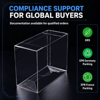 Boîte de protection transparente personnalisée pour Elite Trainer Box (ETB) – Étui de présentation en plastique pour cartes de jeu