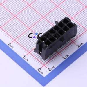 X3025WR-2x06-46SN Wire-to-Board Pin Header Bent Lead Through Hole,P=3mm Connector 2x6P 3mm Right Angle Insert 12P - Product Image 1