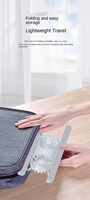 Offre Spéciale Portable pliable réglable en aluminium ordinateur portable coussin de refroidissement support pour ordinateurs portables support de moniteur de bureau pour ordinateur portable Table ordinateur
