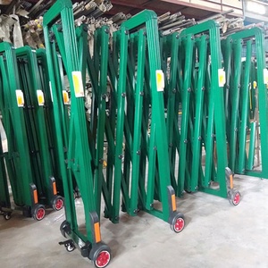 Barriera a fisarmonica per zona di isolamento appartamento espandibile controllo manuale pieghevole recinzione barricata cancello per il controllo della folla - Product Image 4