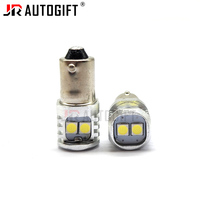 Nouveau CANBUS BA9S LED 3030 6SMD non polarité voiture plaque d'immatriculation lumières intérieur dôme et Signal ampoule 12V-24V blanc