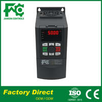 Variateur de fréquence IP20 avec garantie de 2 ans, contrôle vectoriel monophasé/triphasé 220V, direct fabricant, pour l'approvisionnement en eau agricole