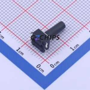 TS-1095PS-A16B2-C3D2 Tactile Switch SMD,6x6mm Switch Single Pole Single Throw Round Button 1.8N Vertical Mount - Product Image 2