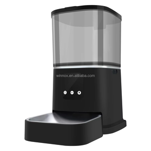 Distributeur de nourriture intelligent pour chien et chat de haute qualité avec application Tuya, réglage de l'heure, bol en acier inoxydable, enregistrement vocal et caméra - Product Image 2