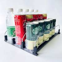 Distributeur de boissons en plastique pour supermarché, séparateur d'étagère en plastique
